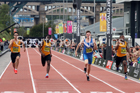 English Schools boys 150 metres, 2018 Great North CityGames. Photo: David T. Hewitson/Sports for All Pics
